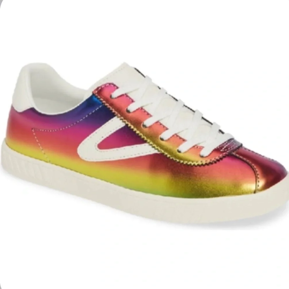 Tretorn Camden7 Iridescent Rainbow Sneaker - Picture 1 of 13